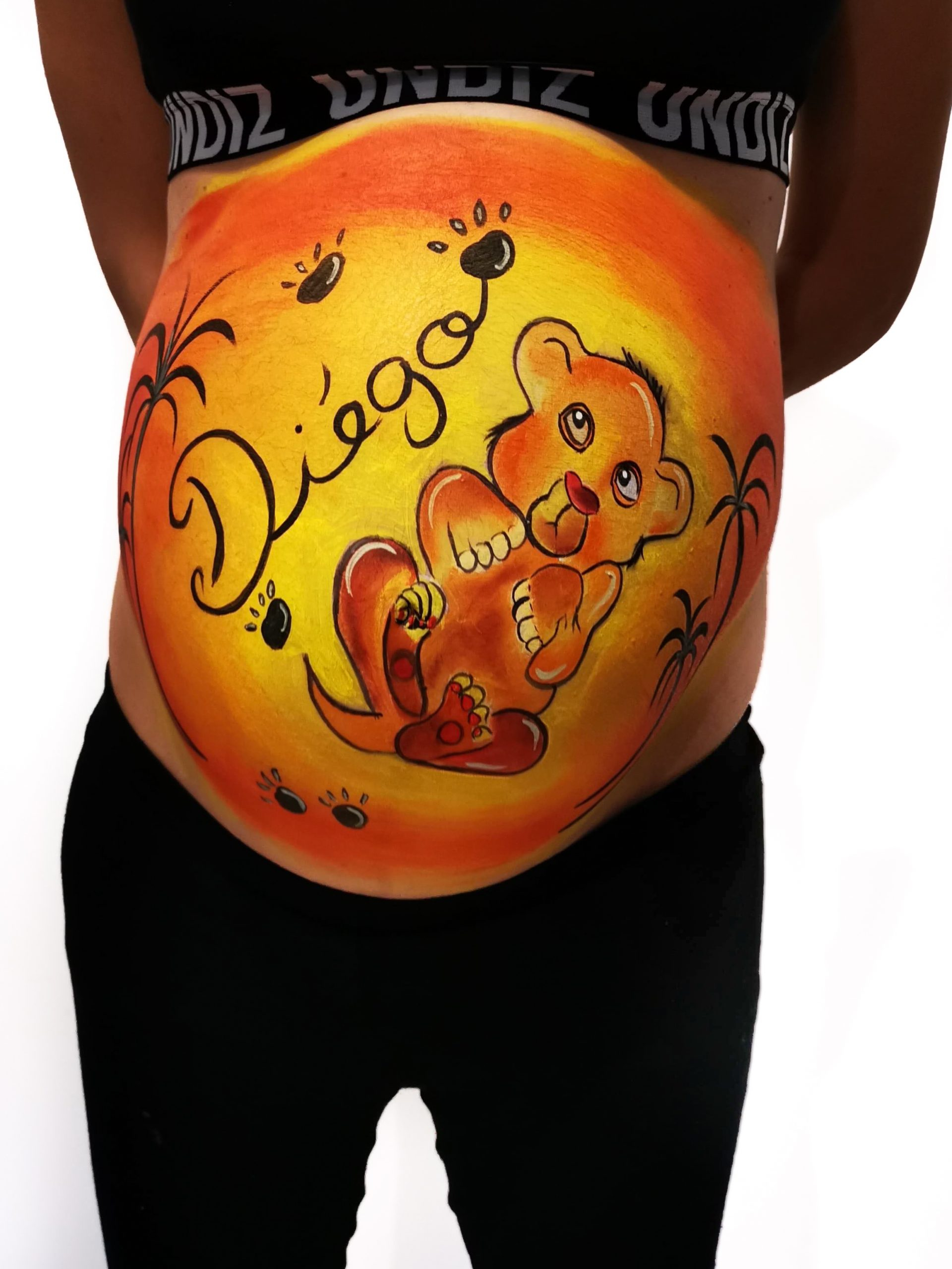 Belly Painting - Shooting grossesse