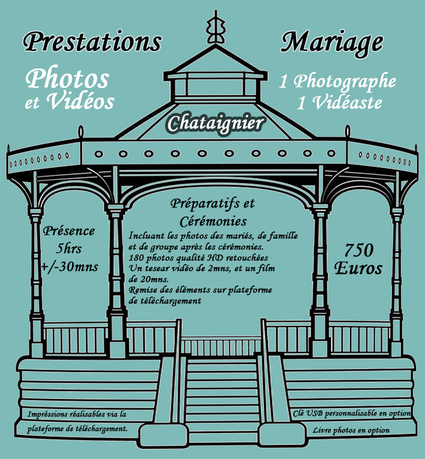 Tarif mariage CHATAIGNER