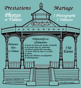 Tarif mariage CHATAIGNER